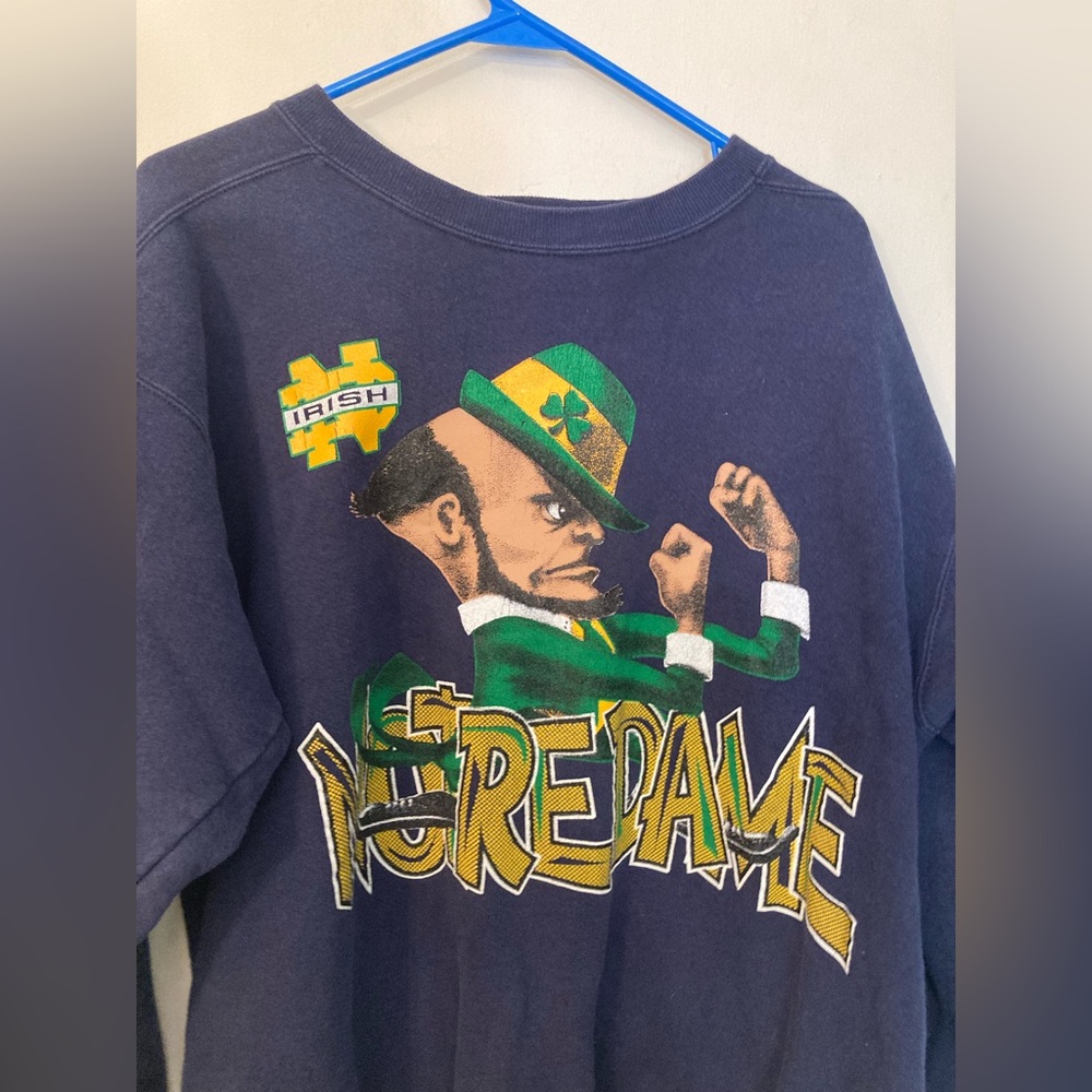 Vintage Irish Notre Dame sweatshirt size large